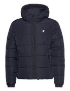 Hooded Sports Puffr Jacket Superdry Navy