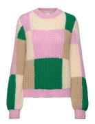 Yastetri Ls Knit Pullover YAS Pink