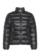 Pocket Quilted Jacket Mango Black