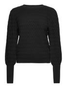 Onlfaye L/S Puffsleeve Pullover Cc Knt ONLY Black