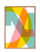 Playful-Cut-Cut-Dna Poster & Frame Patterned