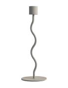 Curved Candleholder Cooee Design Beige