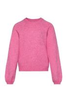 Koglesly Kings L/S Pullover Knt Kids Only Pink