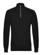 Mario Half Zip Clean Cut Copenhagen Black