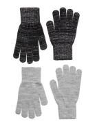 Glitter Gloves - 2-Pack Melton Patterned