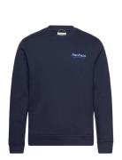 Penfield Sunset Mountain Back Graphic Crew Neck Sweat Penfield Navy