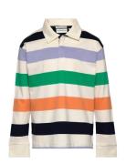 Striped Polo Longsleeve Tom Tailor Patterned