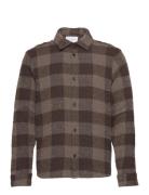 Hank Check Ls Shirt Les Deux Brown