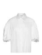 Slfrobyn 24 Puff Sleeve Shirt B Selected Femme White