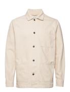 Heavy Twill Overshirt - Gots/Vegan Knowledge Cotton Apparel White