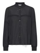 Kasille Shirt Blouse Kaffe Black