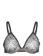 Graphic Allure Covering Molded Bra CHANTELLE Black