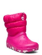 Classic Neo Puff Boot K Crocs Pink