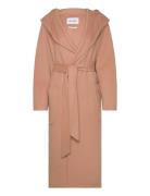 Double Face Coat With Hoodie IVY OAK Beige