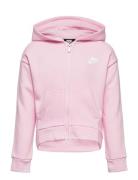 Nkg Club Fleece High Low Fz Hd / Nkg Club Fleece High Low Fz Nike Pink