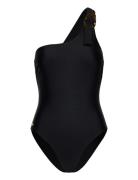D6Felice Asymmetrical Swimsuit Dante6 Black