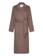 Belted Double Face Coat IVY OAK Brown