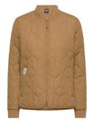 Piper W Quilted Jacket Weather Report Brown