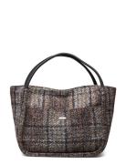 Day Woolen Check Small Shopper DAY ET Patterned