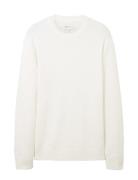 Structured Basic Knit Tom Tailor White