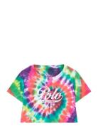 30/1 Jersey-Crop Tee-Kn-Tsh Ralph Lauren Kids Patterned