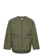 Esoliven Quilted Jacket F Enkel Studio Green