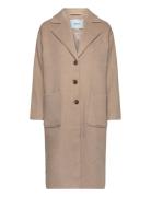 Mssally Wool Coat Minus Beige