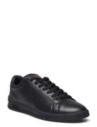 Heritage Court Ii Leather Sneaker Polo Ralph Lauren Black