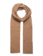 Gp Unisex Wool Scarf - Taupe Garment Project Beige