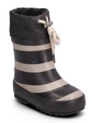 Thermo Rubber Boot Print Wheat Black