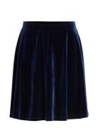 Vikatja Hw Short Velvet Skirt/Ka Vila Navy