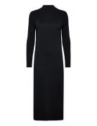 Women Dresses Flat Knitted Kneelength Esprit Casual Black