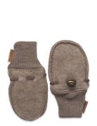 Wool Mittens Mikk-line Beige