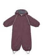 Nylon Baby Suit - Solid Mikk-line Purple