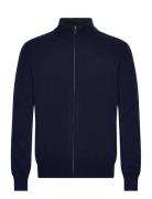 Lambswool Fzip Hackett London Navy