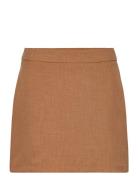 Vmmathilde Hr Tailored Mini Skirt D2 Vero Moda Brown
