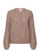 Objophelia L/S Knit Cardigan Rep Object Beige