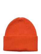 Fold Rib Cap Davida Cashmere Orange