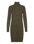 U6801, Milasz Rollneck Dress Saint Tropez Green