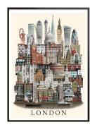 London Small Poster Martin Schwartz Patterned
