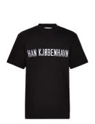 Logo Boxy Tee L/S HAN Kjøbenhavn Black