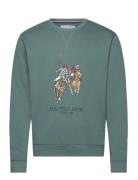 Uspa Sweat O Neck Ekrem Men U.S. Polo Assn. Green