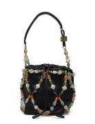 Party Line Bucket Beads Ganni Black