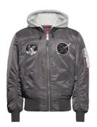 Ma-1 Vf Hood Dark Side Alpha Industries Grey