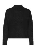 Balje Cable Knit Sweater Tamaris Apparel Black