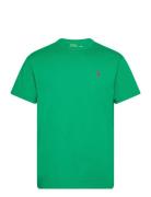 Heavyweight Jersey-Ssl-Tsh Polo Ralph Lauren Green