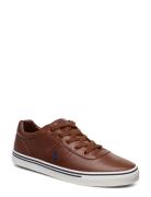 Hanford Leather Sneaker Polo Ralph Lauren Brown