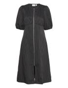 Visally 2/4 Midi Dress #8 Vila Black