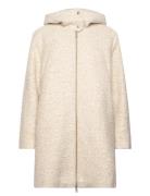 Women Coats Woven Regular Esprit Casual Beige