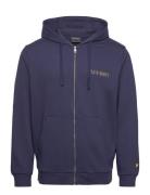 Collegiate Full Zip Hoodie Lyle & Scott Navy